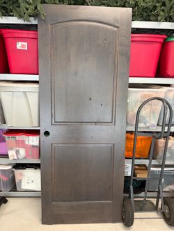 Alder interior door