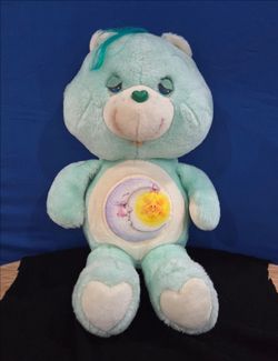 Vintage Care Bears 16" Bedtime Bear Plush 1983