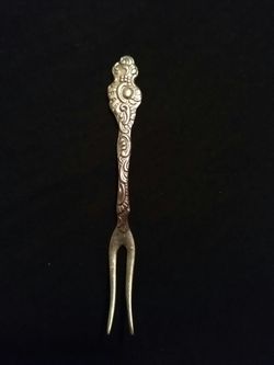 Beautiful sterling silver fork