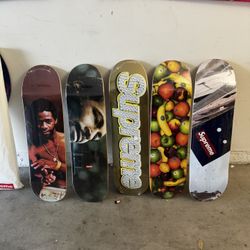 Supreme Skate Decks New Authentic 
