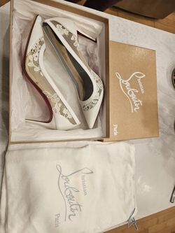 Christian Louboutin Size 38.5 Used Once