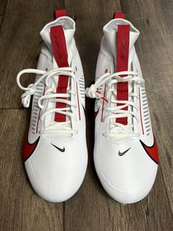 Nike Vapor Edge Speed 360 2 TB Red White Football Cleats FQ4044-105 Mens Size 14