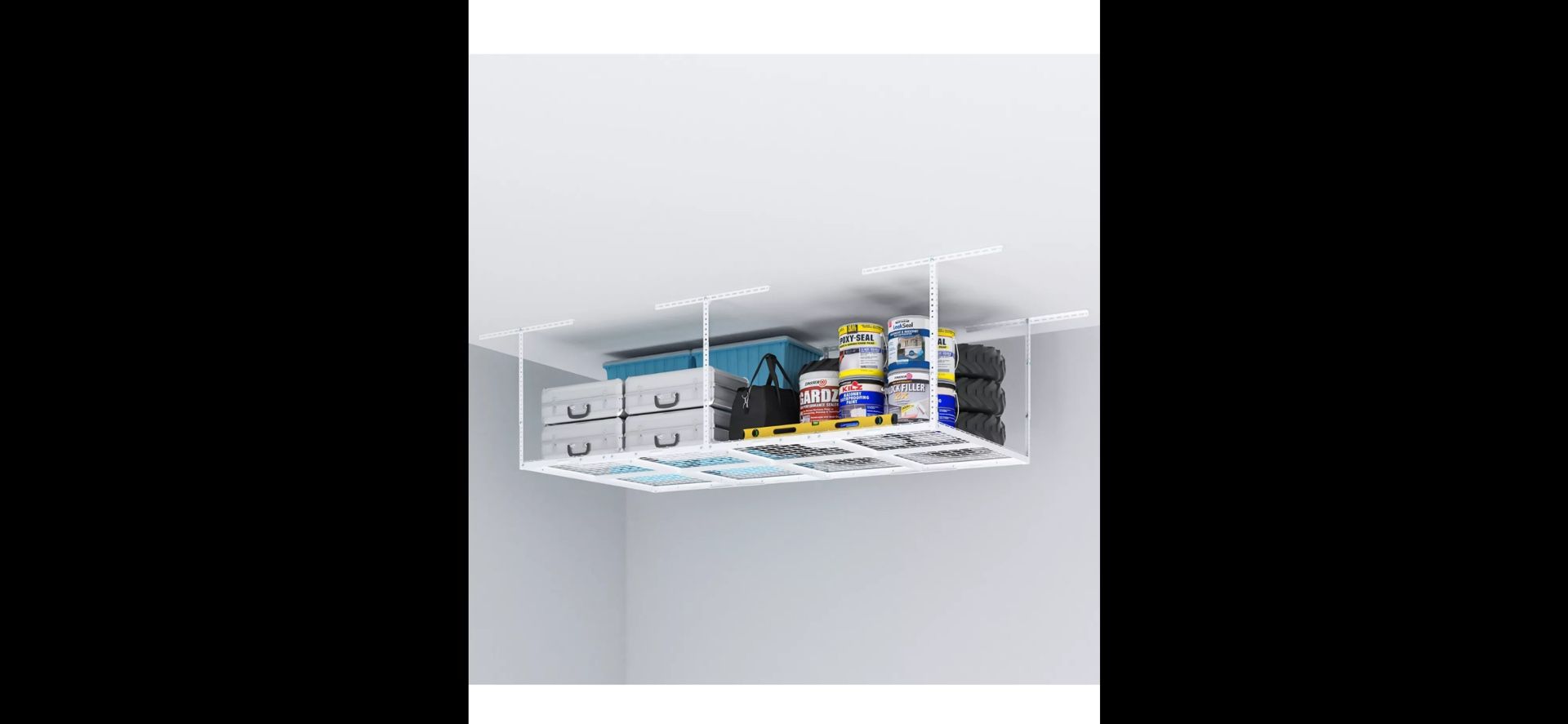 3ft x 6ft Overhead Garage Storage Rack