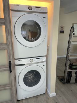 Samsung Front Load Washer and Dryer Set