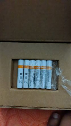 Set of 6 AAAA quadruple A batteries