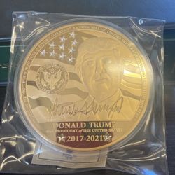 4 Inch Trump Coin