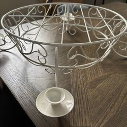 Cake Stand with Candle stick holder