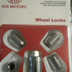 NEW Genuine Kia Accessories U8440-10000 Wheel Lock OE PARTS. Fits: 2010-2013 Kia Forte, Forte 5-door, Koup; 2010-2013 Sedona; 2010-2013 Soul