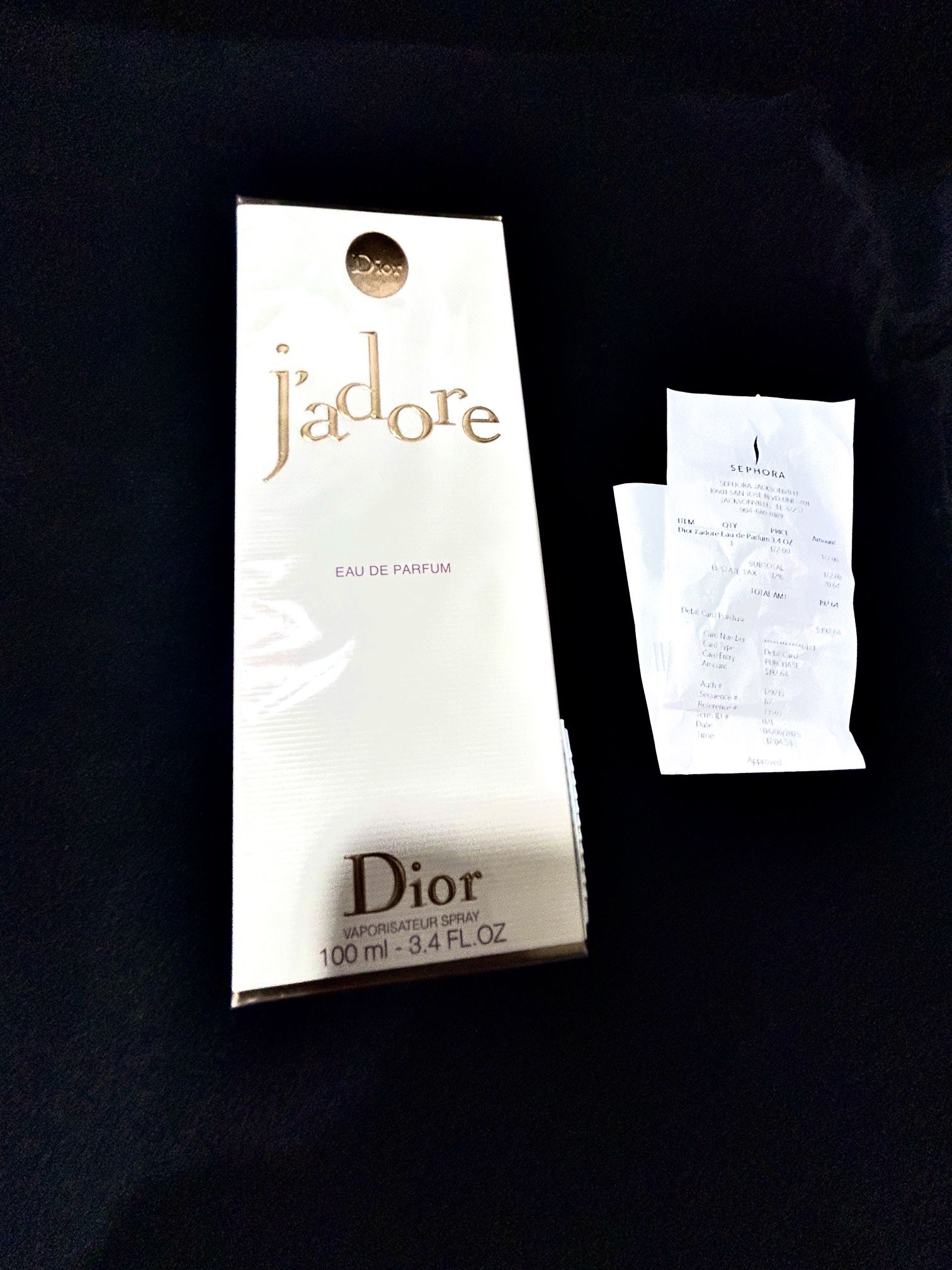 Christian Dior J'Adore Eau de Parfum 100 ml