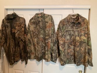 Camouflage hunting shirts made by Redhead.. Turkey hunting backpack with hunting seat by Eastman Outfitters..