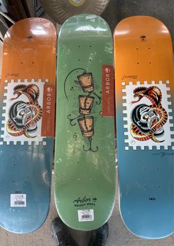 Skateboard decks Arbor 8”x 31 with grip $25 each