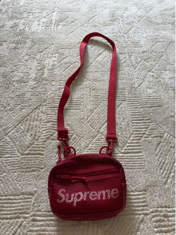 Supreme S/S20 Mesh Side Shoulder Bag Red