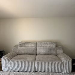 Dual-power Reclining 2 Piece Sofa