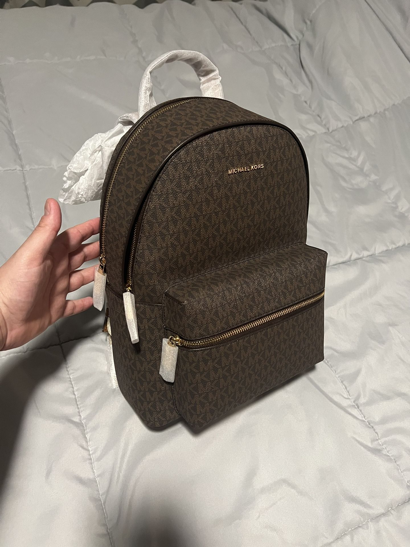 Brand New Michael Kors Backpack 2 In 1 Sally Bag