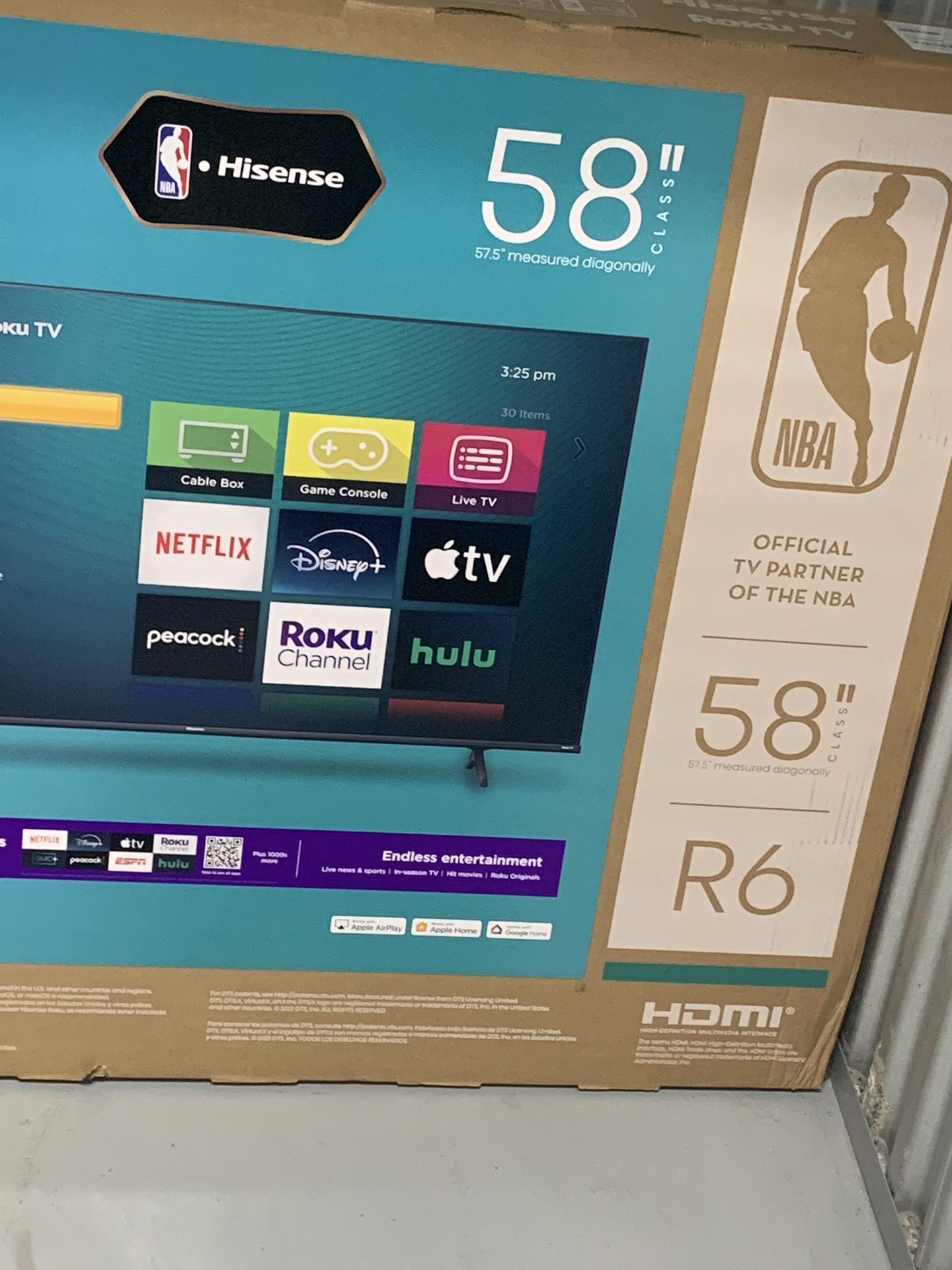 58” Inch Tv Brand New