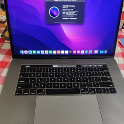 MacBook Pro 15" 2016 Intel Quad-Core , 16gb Ram, 500gb SSD, Radeon Pro 455 2GB, MacOS Monterey.
Loaded with software worth $400 Microsoft Off