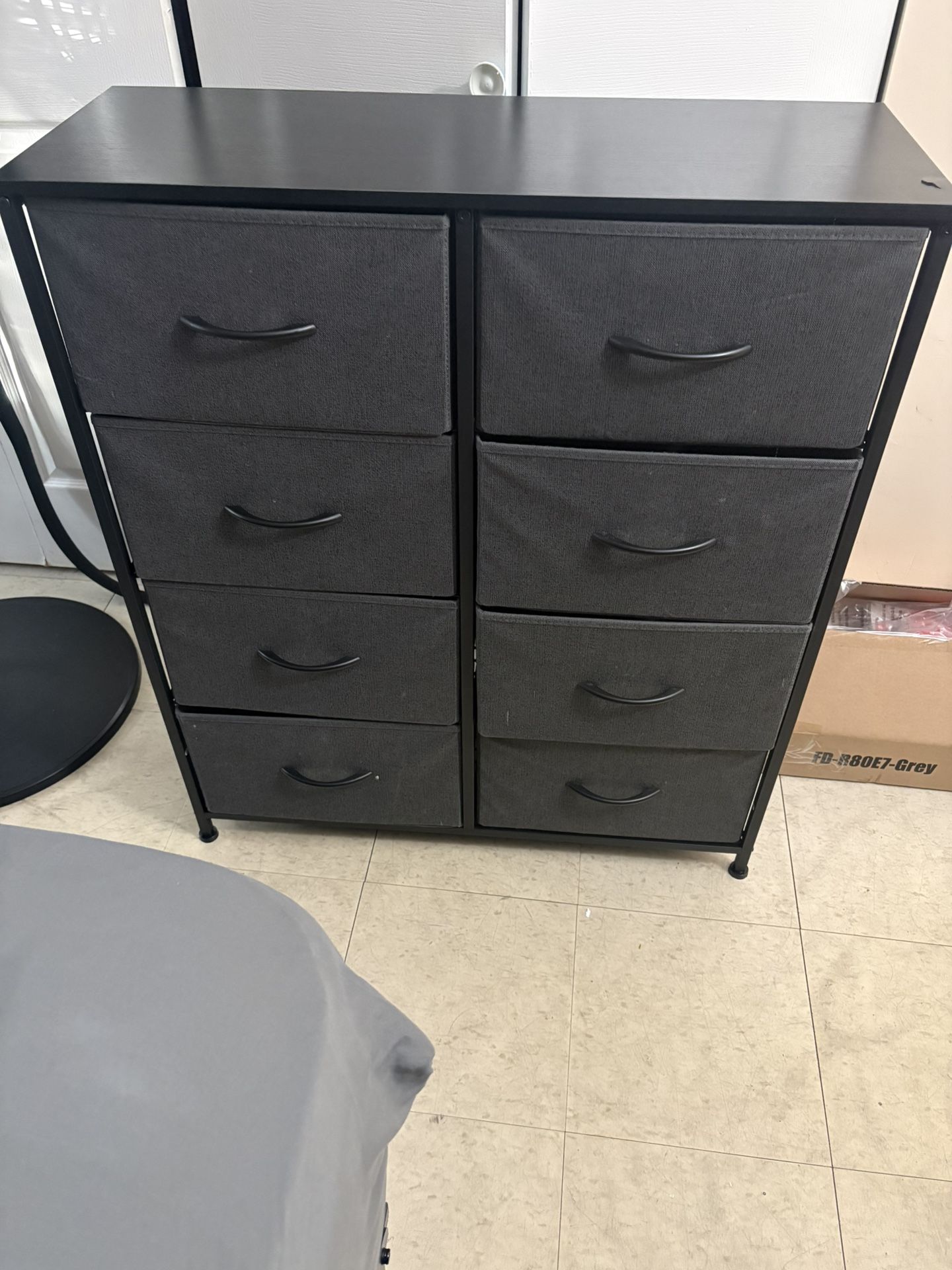 Black And Grey Dresser