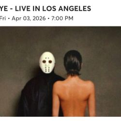 Kanye West April 3 @ Sofi Stadium