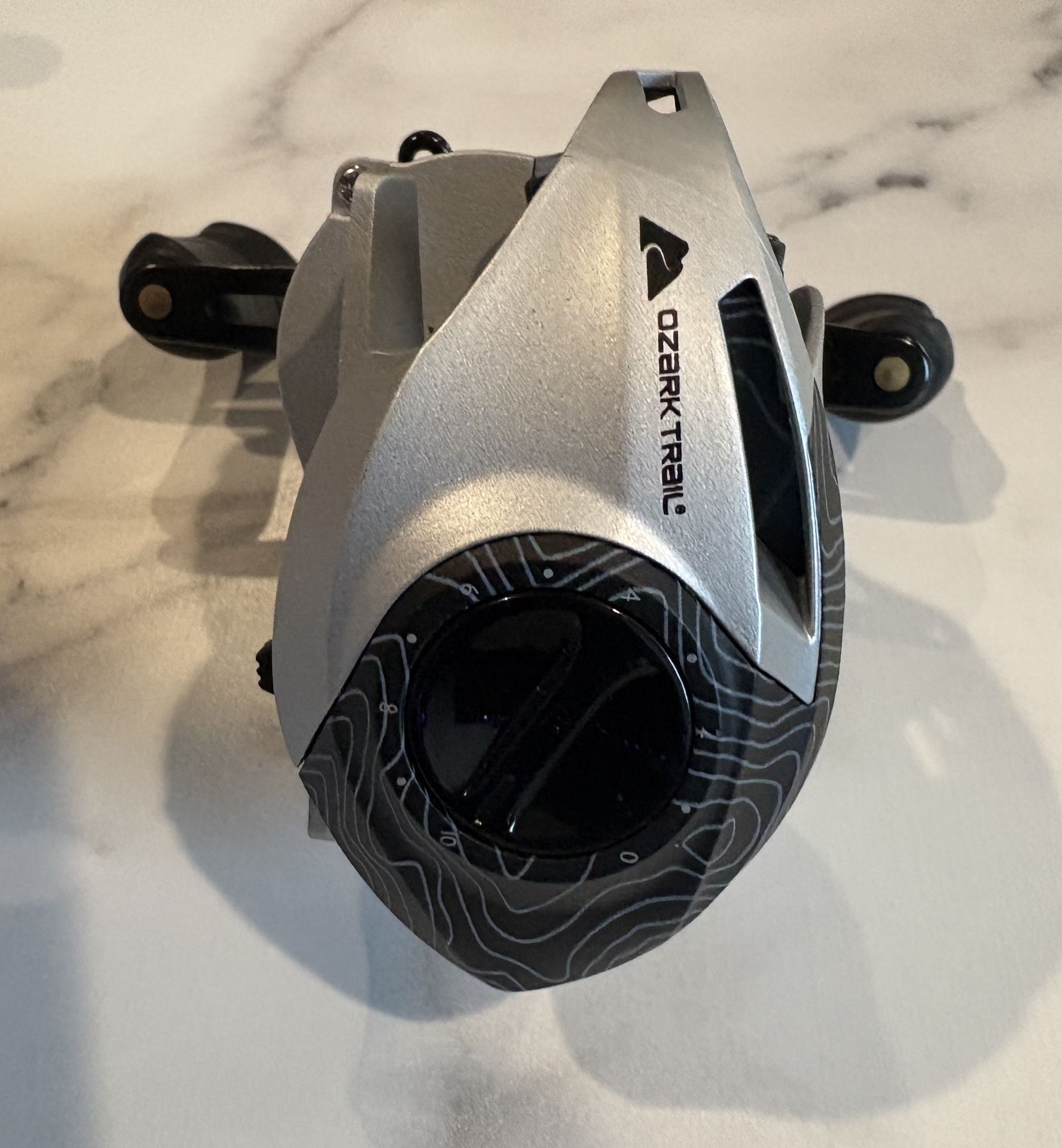 Ozark Trail OTX Pro Baitcast Fishing Reel Black 7+1 Ball Bearing Design Durable