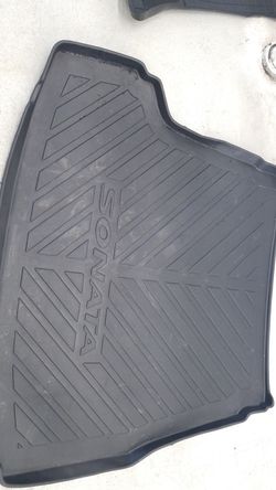 Sonata cargo mat 2006-10