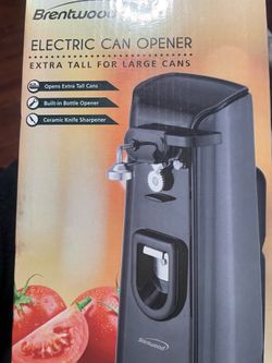 Electric can opener