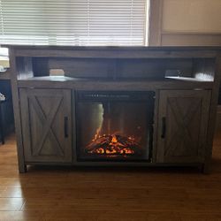 Electric Fireplace/TV Stand