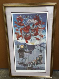 guns n roses robert williams limited edition poster print 350 made signed