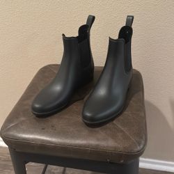 Sam Edelman Chelsea Rain Boots- Women’s Size 7- Black, Like New