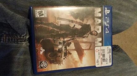 Mad max ps4