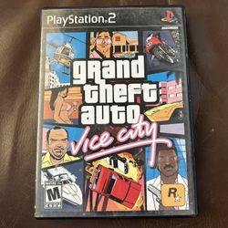 Grand Theft Auto Vice City PS2 PlayStation 2 + Map - Complete CIB