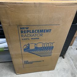 1967 Camaro Radiator Black