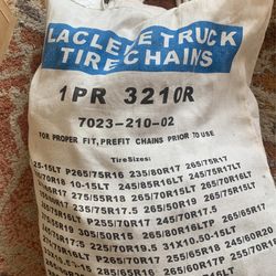 Tire Chains Never Opened