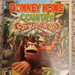 Donkey Kong Wii Game 
