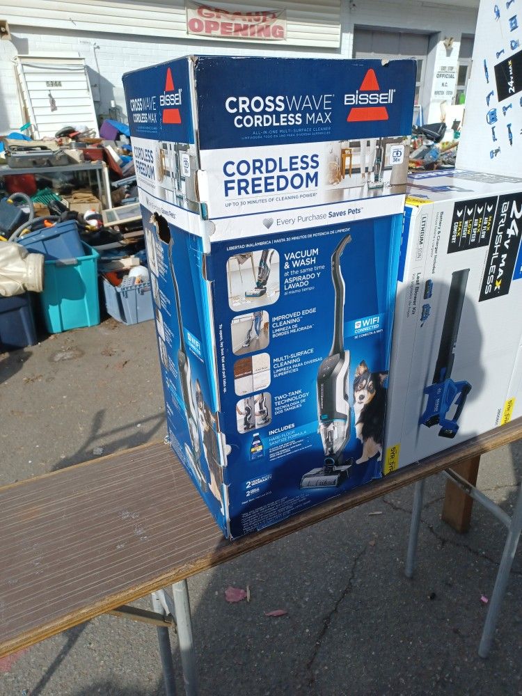 Bissell Crosswave Cordless Max Read Below