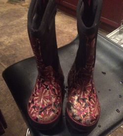 Youth bogs rainboot