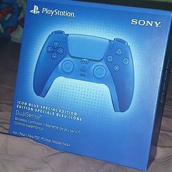 BRAND NEW NEVER OPENED ICON BLUE SPECIAL EDITION PLAYSTATION 5 CONTROLLER