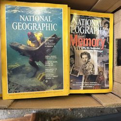 Box Of National Geographic 