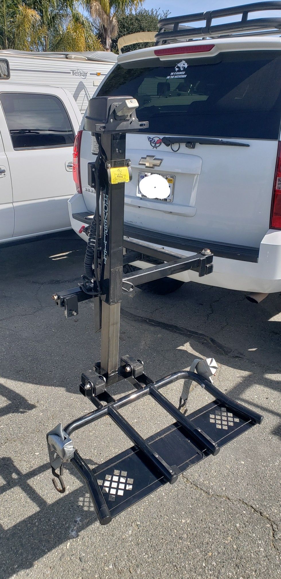 Wheelchair lift Electric hitch Tow