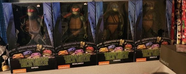 1/4 scale ninja turtles brand new