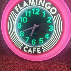 Large Vintage Bright Wall Clock