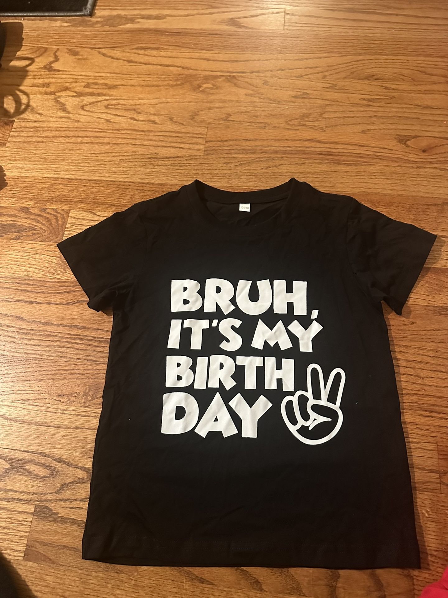 Size 7 birthday shirt