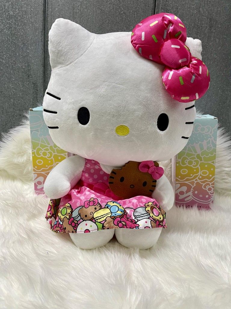Hello Kitty Cafe Cookie Plushie Giant 