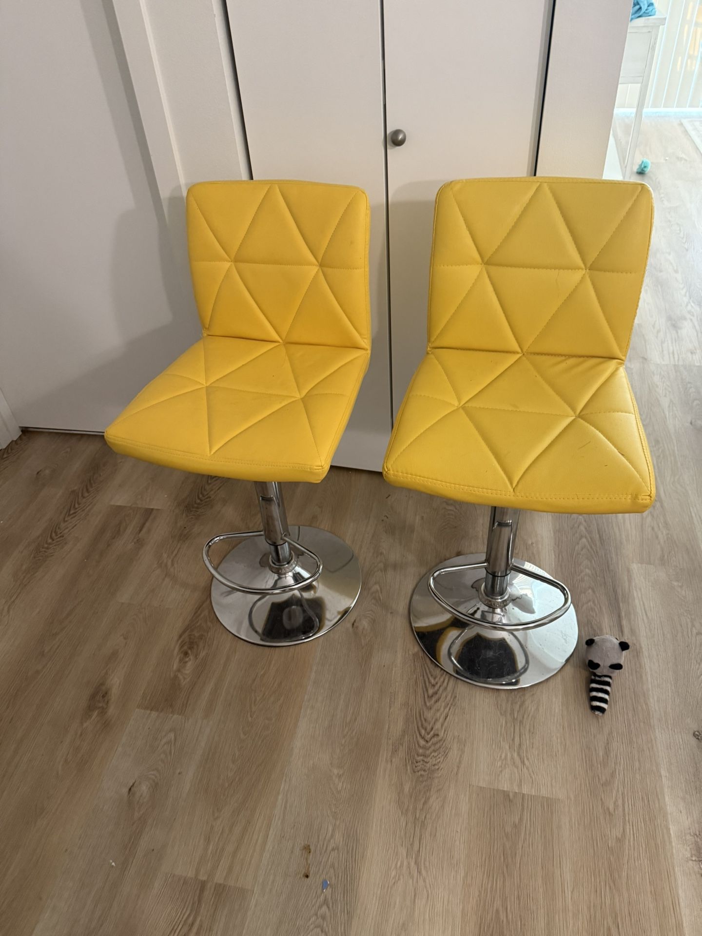 Yellow Bar Stools