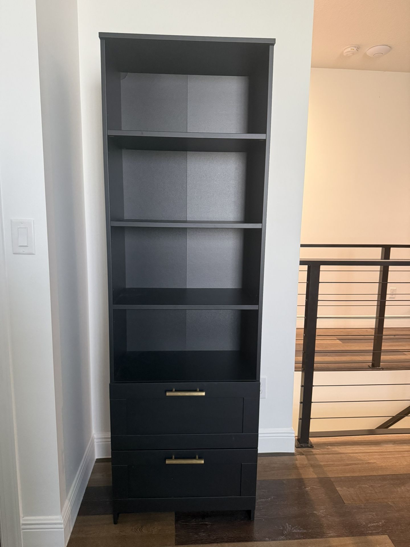 Book Shelf And Storage Drawers