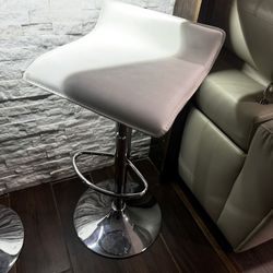 Set of 3 Modern Adjustable Bar Stools