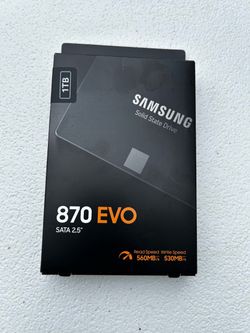 Samsung 1TB 870 EVO  SSD Drive