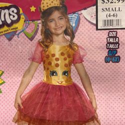 Shopkins Costume New Small , Medium