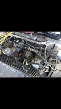 Datson 240 Z motors.. Great shape.