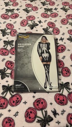 Spirit Skeleton Lady Halloween Costume Adult Large