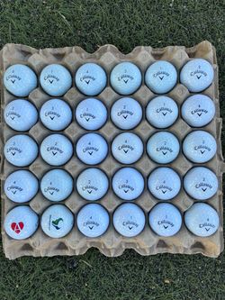 30 golf ⛳️ balls Callaway
